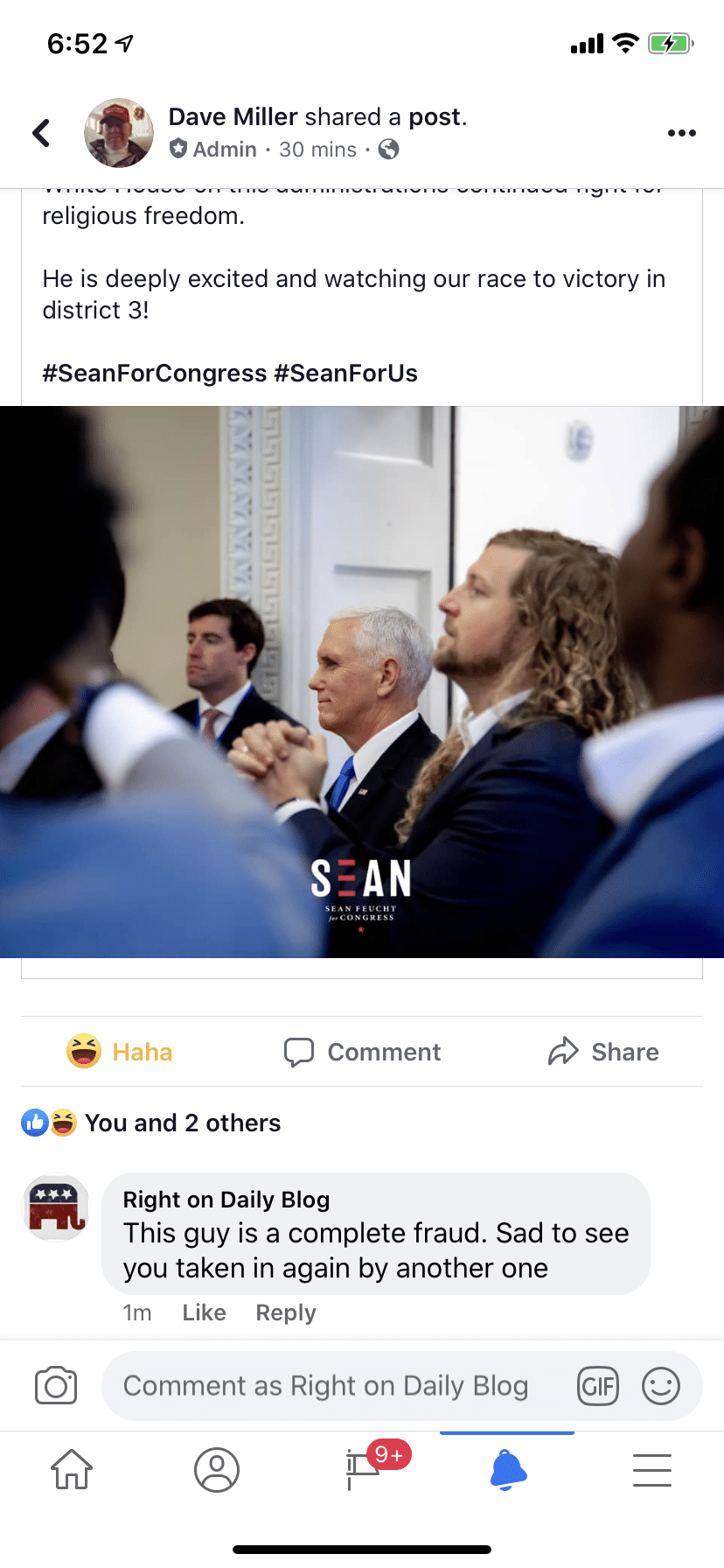 CA-03 Update: With My Facebook Accounts Out of Purgatory It is Time to Troll Jesus