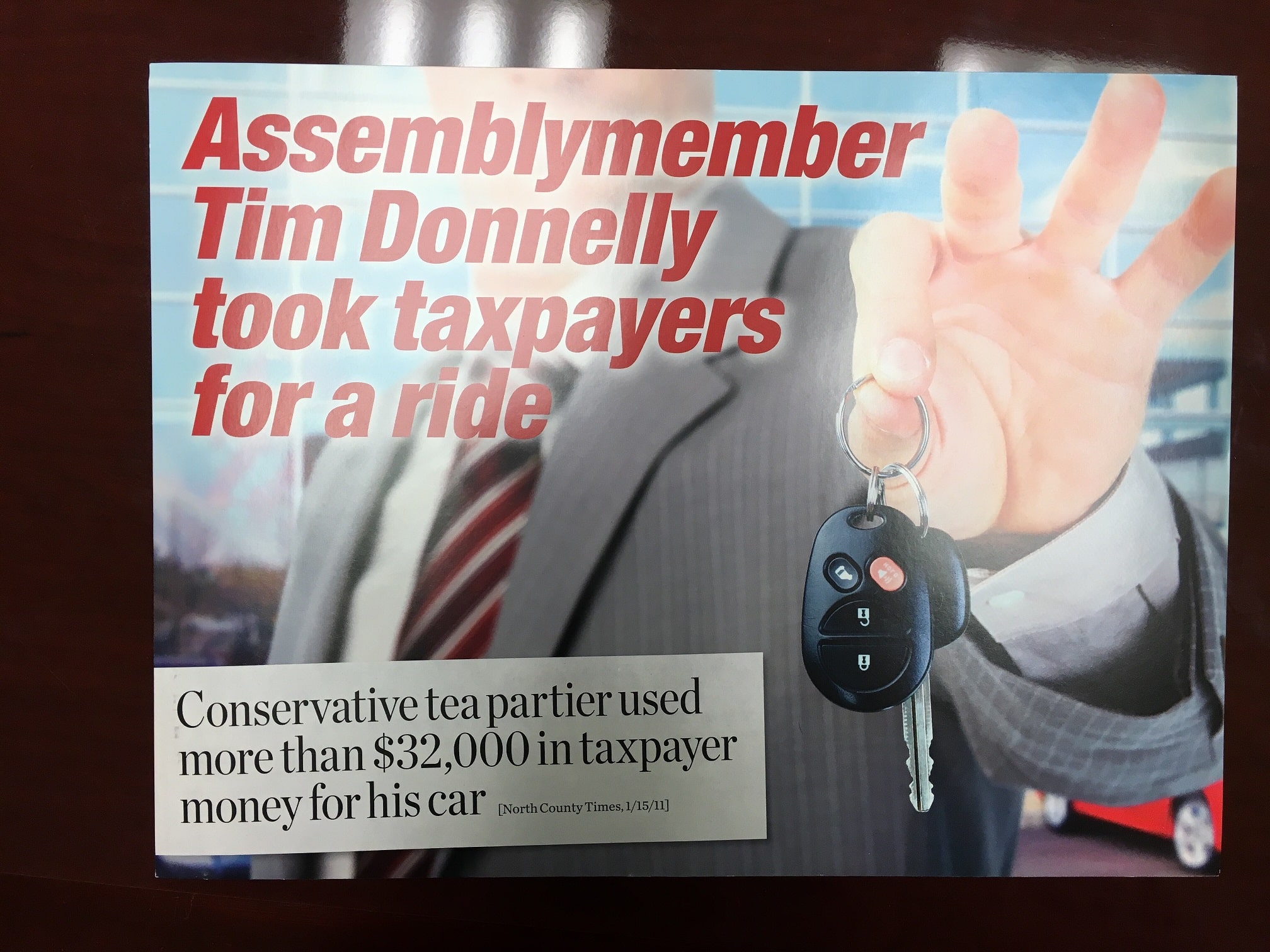 CA-08 Update: Your Daily Donnelly, Even as Far Back as 2011, Grifter of the Decade Tim Donnelly was Slammed for Being a Hypocrite
