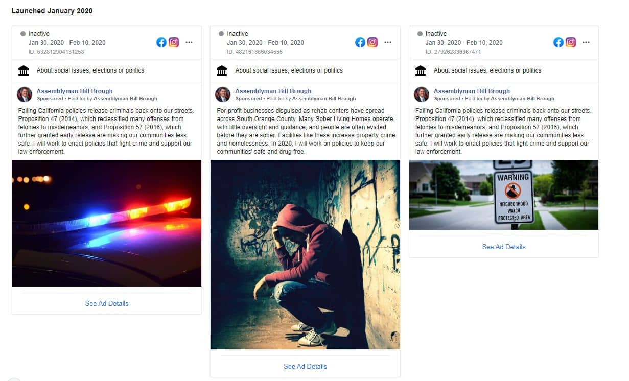 AD-73 Update: Is William “Bill” Brough using Taxpayer Money With Which to Campaign?