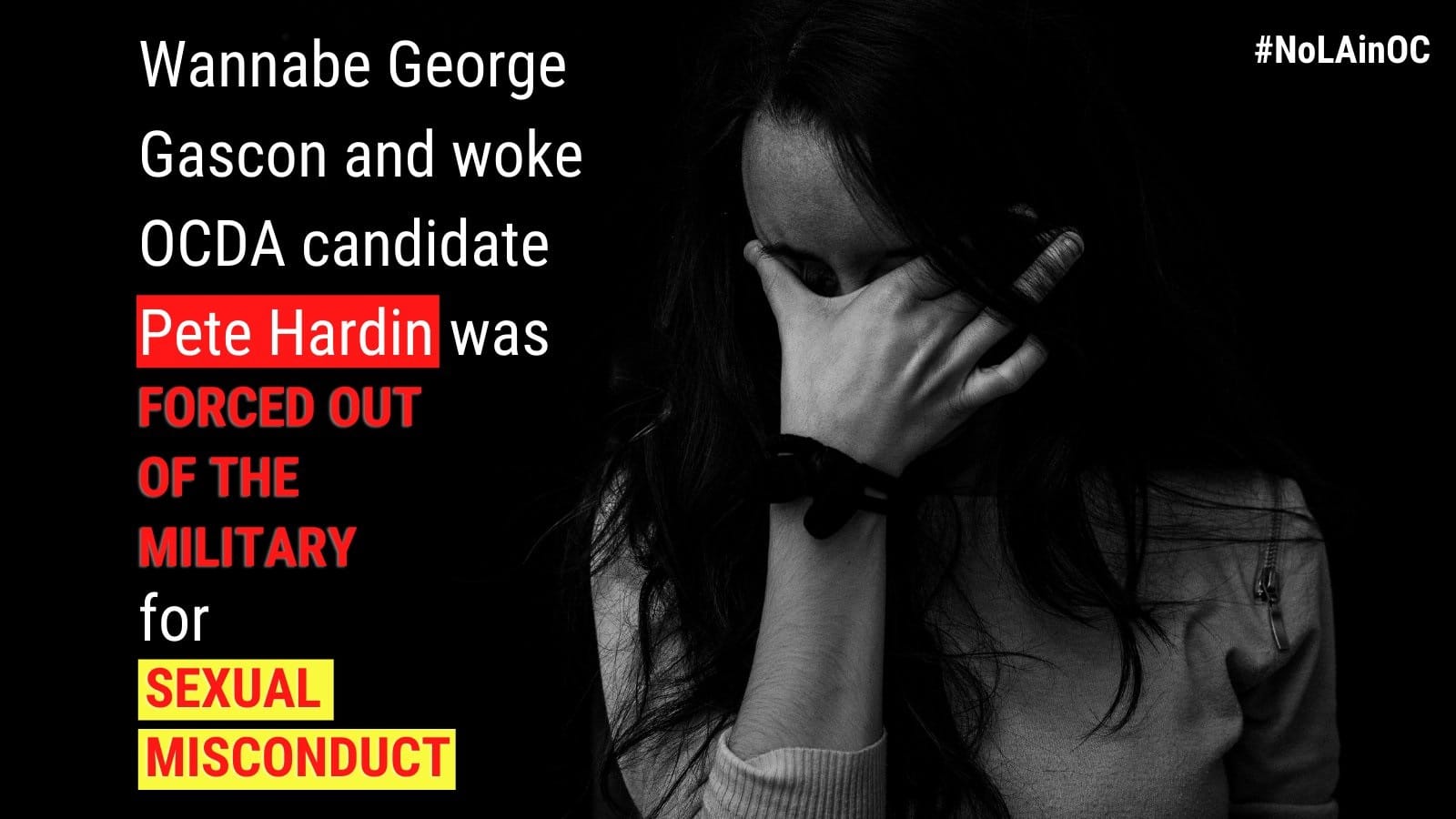 Pete Hardin BOMBSHELL, Woman Comes Forward to Corroborate the Memos – She Talked to the OC Media Who Refused to Run Stories