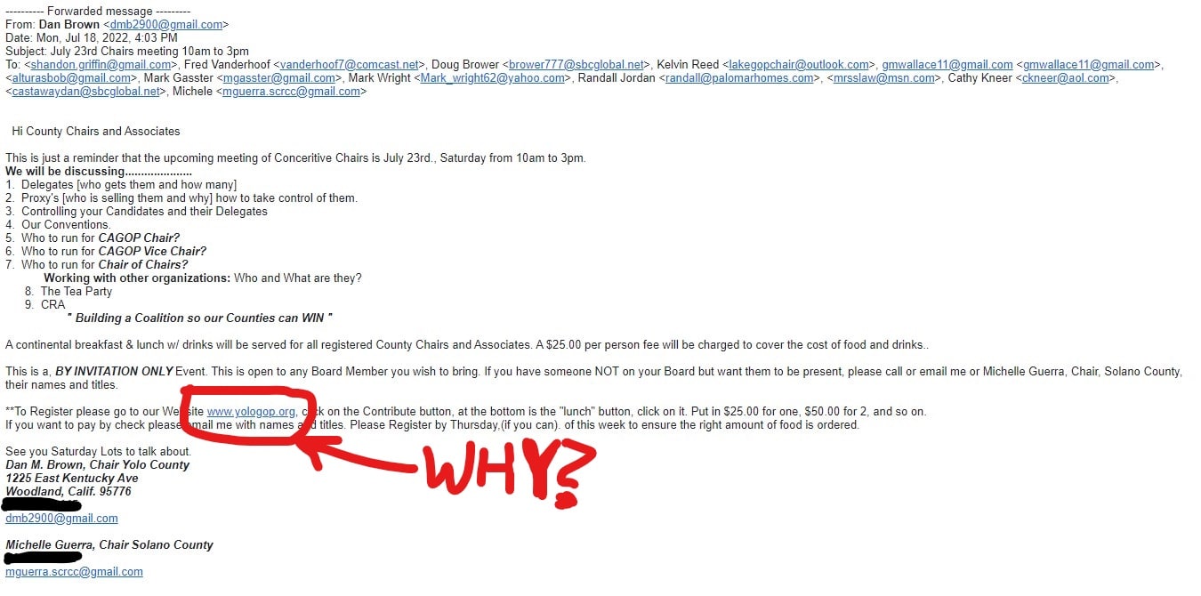 Did Jessica Patterson Get Dan Brown and Michelle Guerra to Divide Conservatives With a Shadow Effort?
