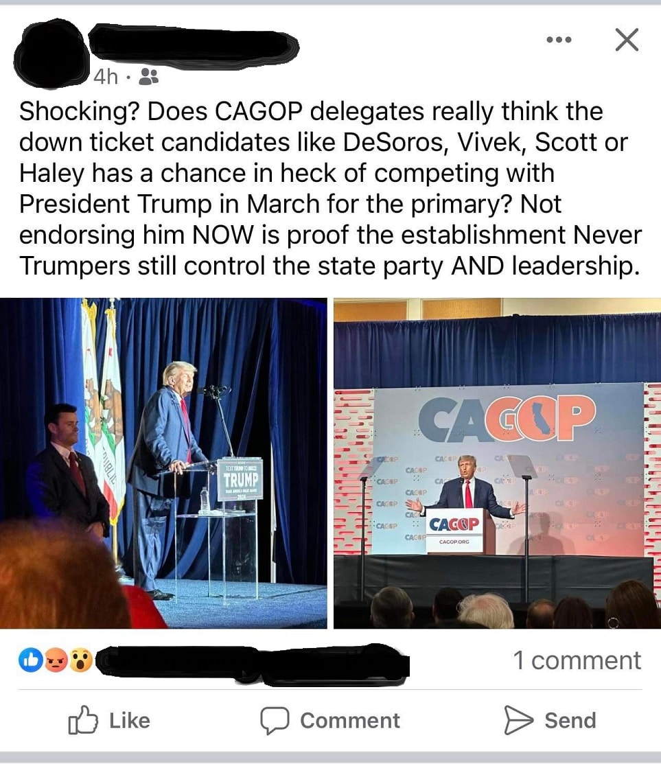 CAGOP Convention Summary: Read Carefully to Fully Digest What Happened