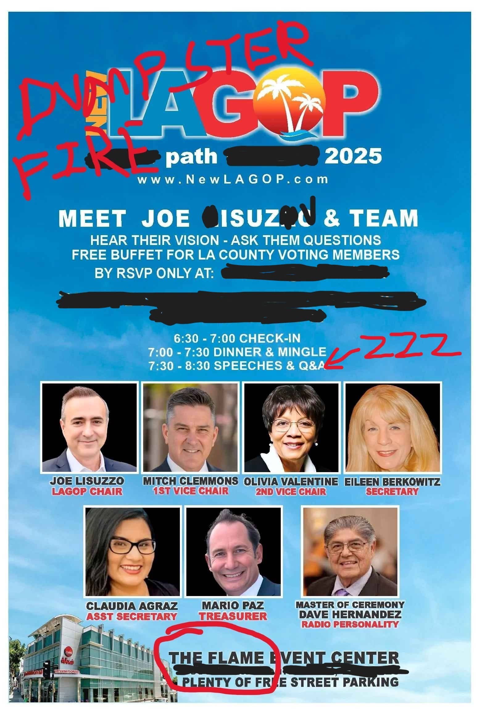 The 2025 CAGOP Circular Firing Squad Continued: Hernandez and Clemmons. The Vice Chair and the Man Who Would be Vice Chair